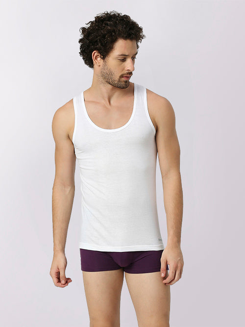 Oxy Round Neck Men's Cotton Vest