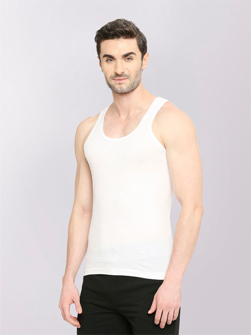 Men's Bonus Premium Sleeveless 100% Combed Cotton Vest | Combo Pack