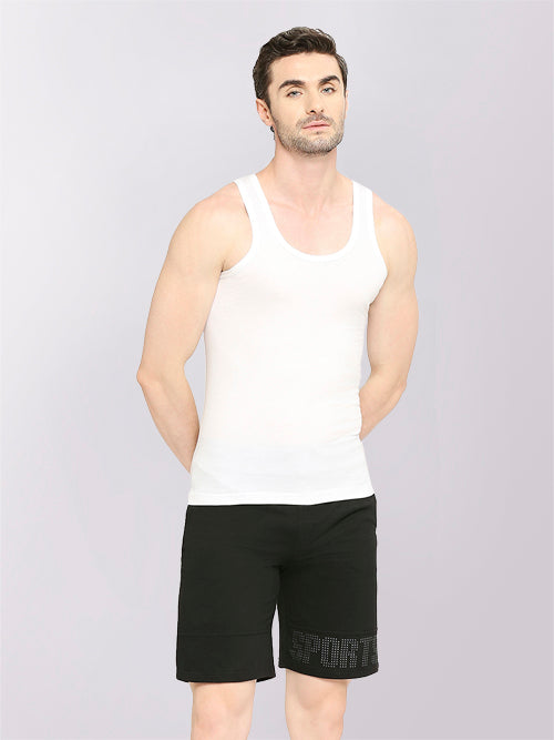 Men's Bonus Premium Sleeveless 100% Combed Cotton Vest | Combo Pack