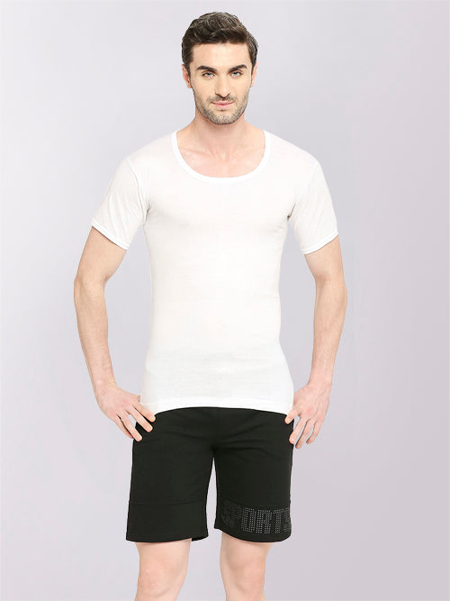 Men's Bonus Premium Soft Cotton Vest with Sleeves