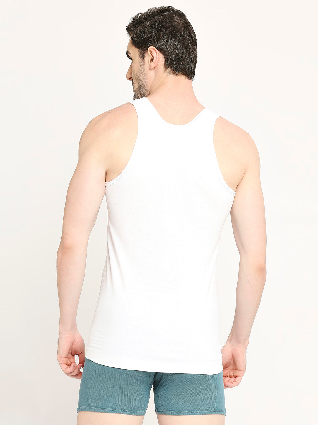 Nawab 100% Soft Cotton Round Neck Sleeveless Inner Vest for Men