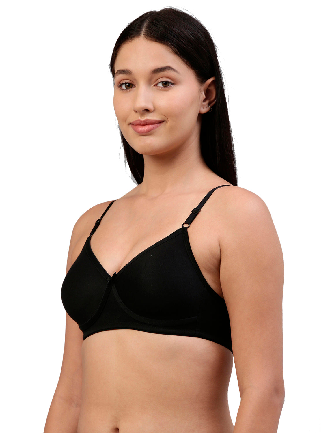 Dazzle All Day Long Essential Black Bra for Women