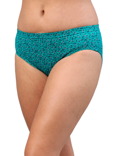 Passion IE Soft Cotton Full Coverage Panty for Women - Assorted Colours AS02