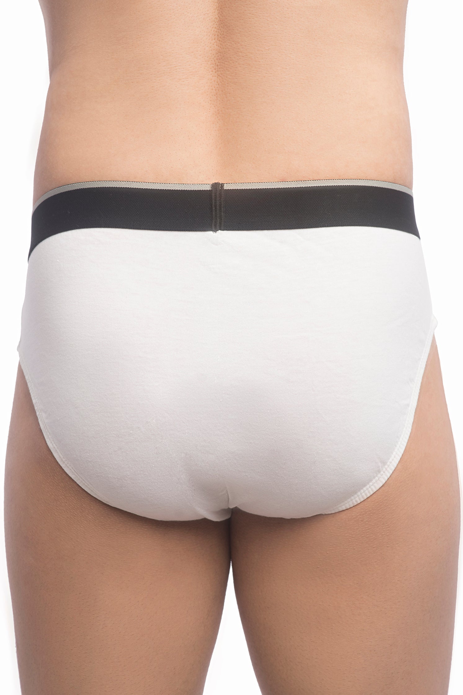 Regal 1000W Pure Cotton White Briefs for Men