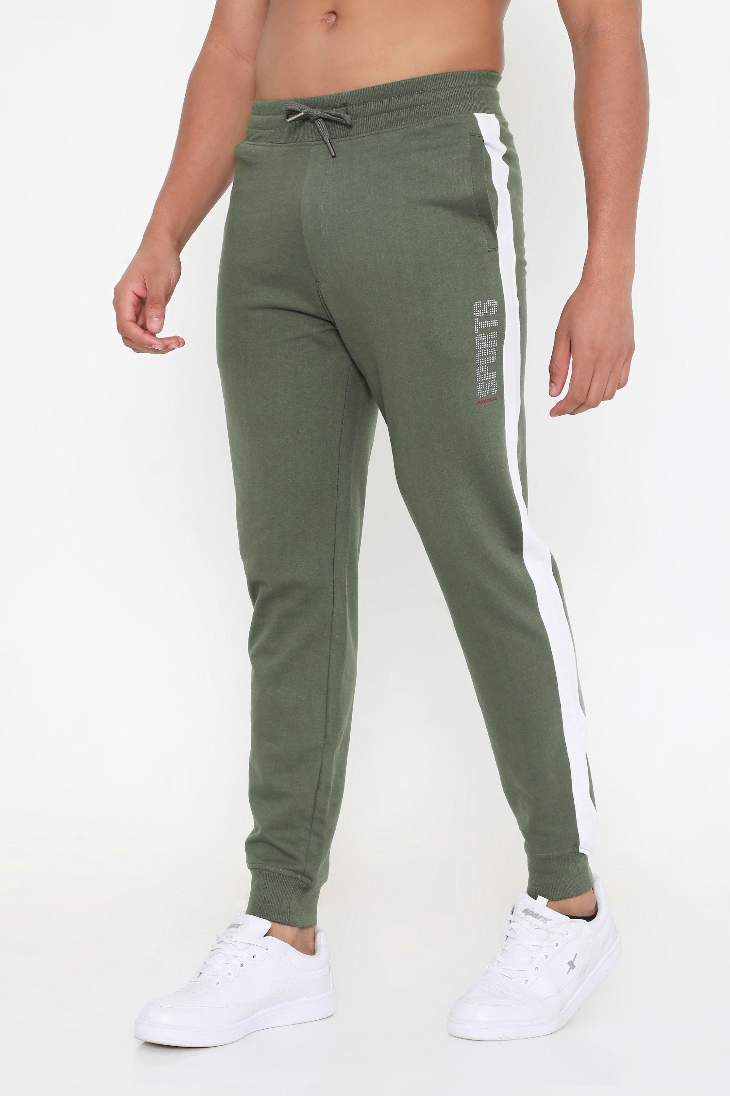 Men 001 Performance Cotton Joggers - Olive