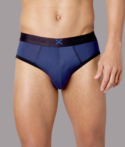 X-Hype Pageant Blue Tencel Micro Modal Briefs