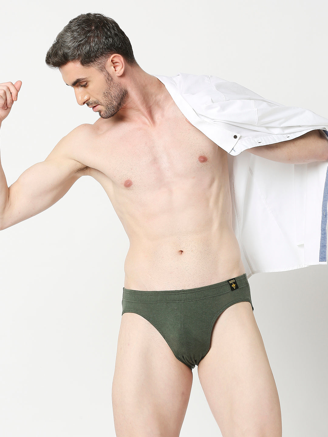 Men's Skien II Brief made in Cotton Modal Assorted