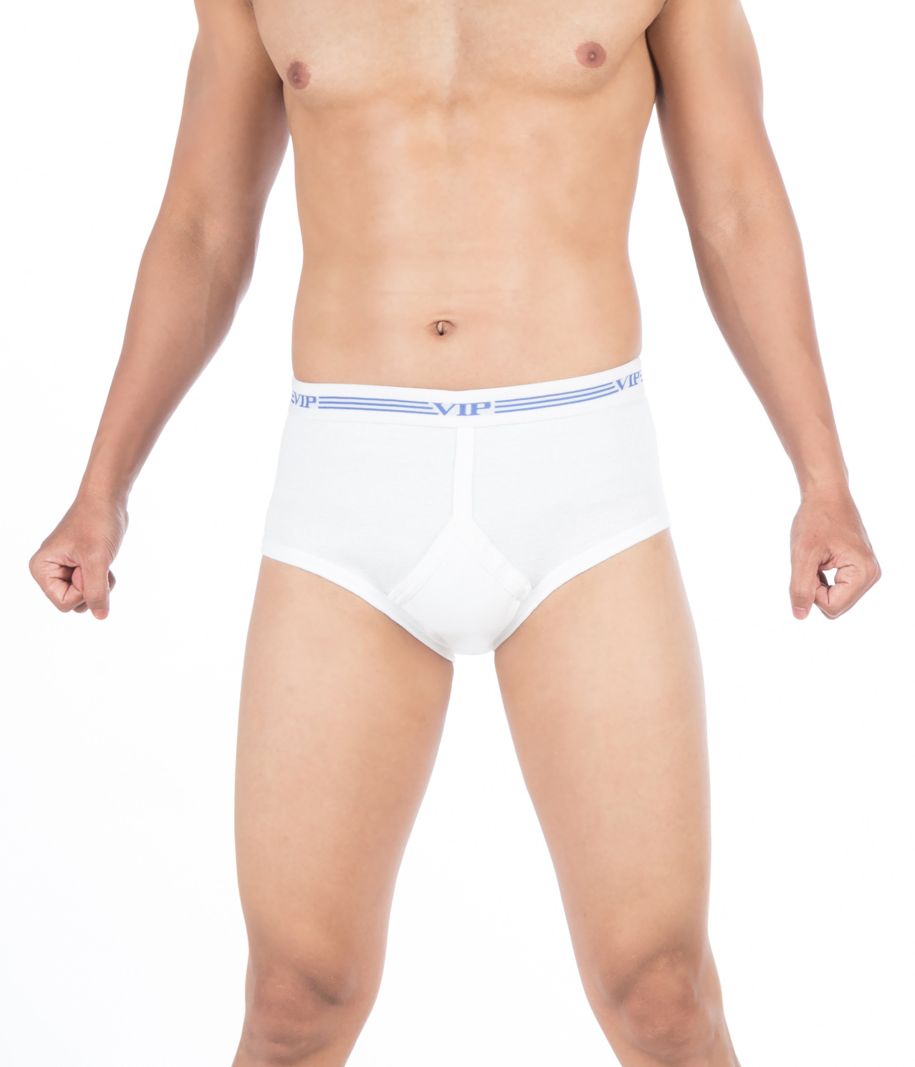 Signor Cotton Briefs for Men - White Colour