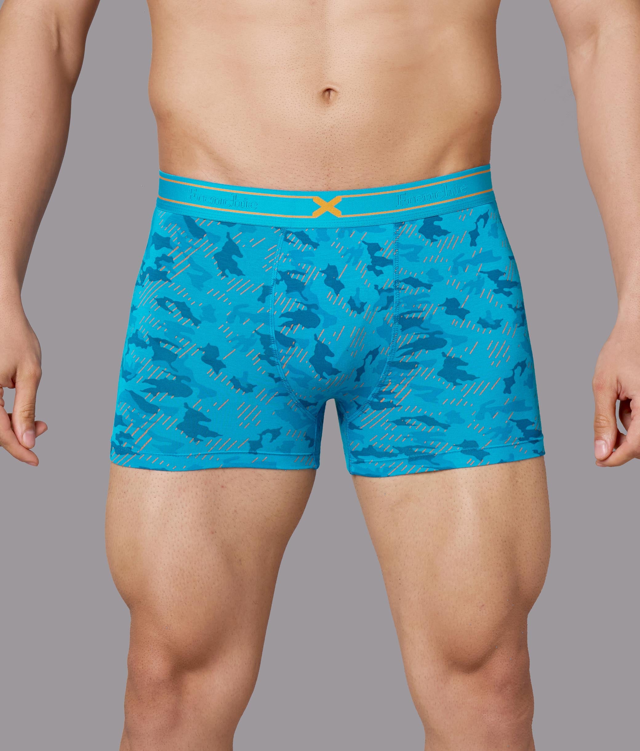 X-Rage Capri Breeze Camo Print Micro Modal Trunks