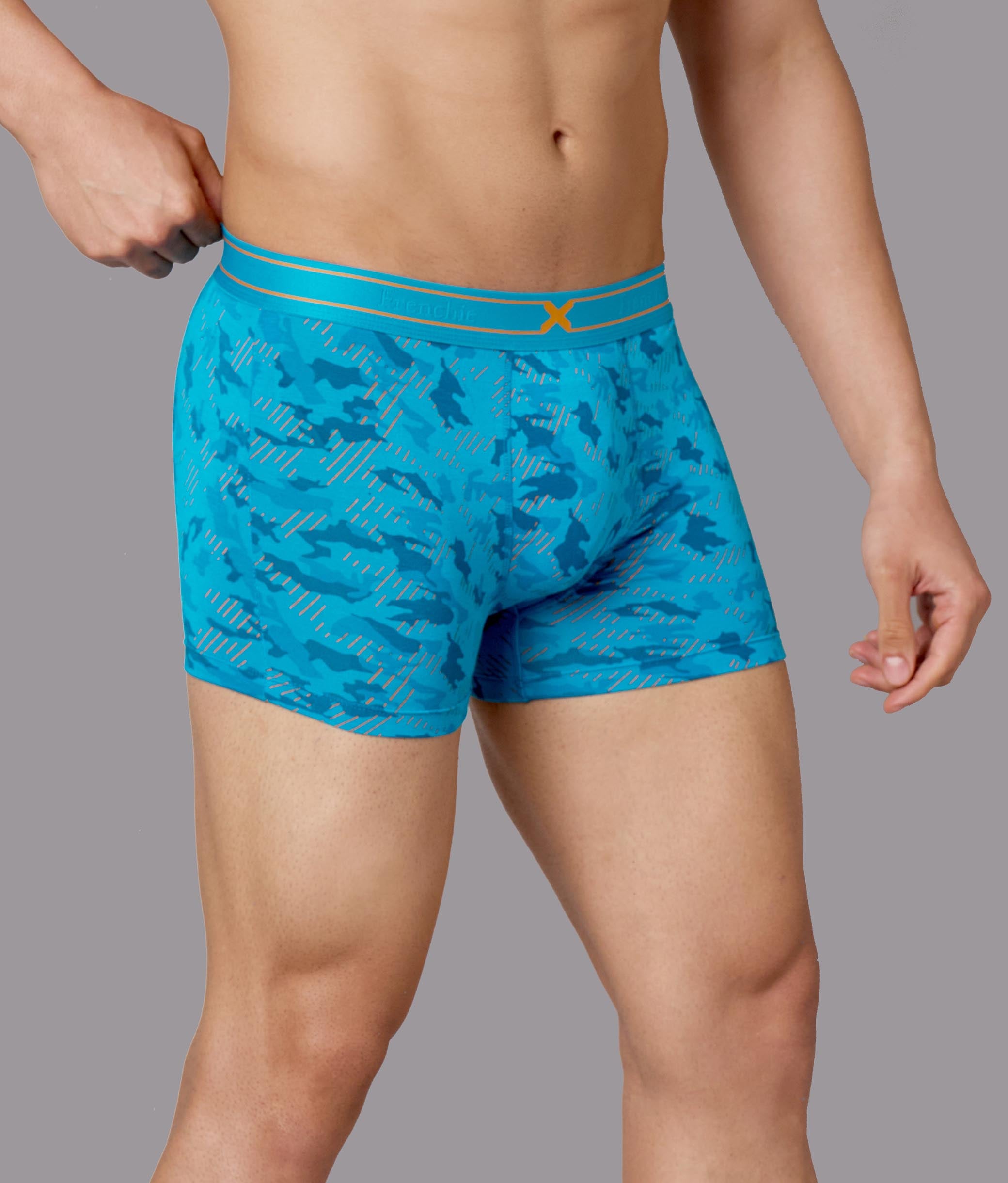 X-Rage Capri Breeze Camo Print Micro Modal Trunks