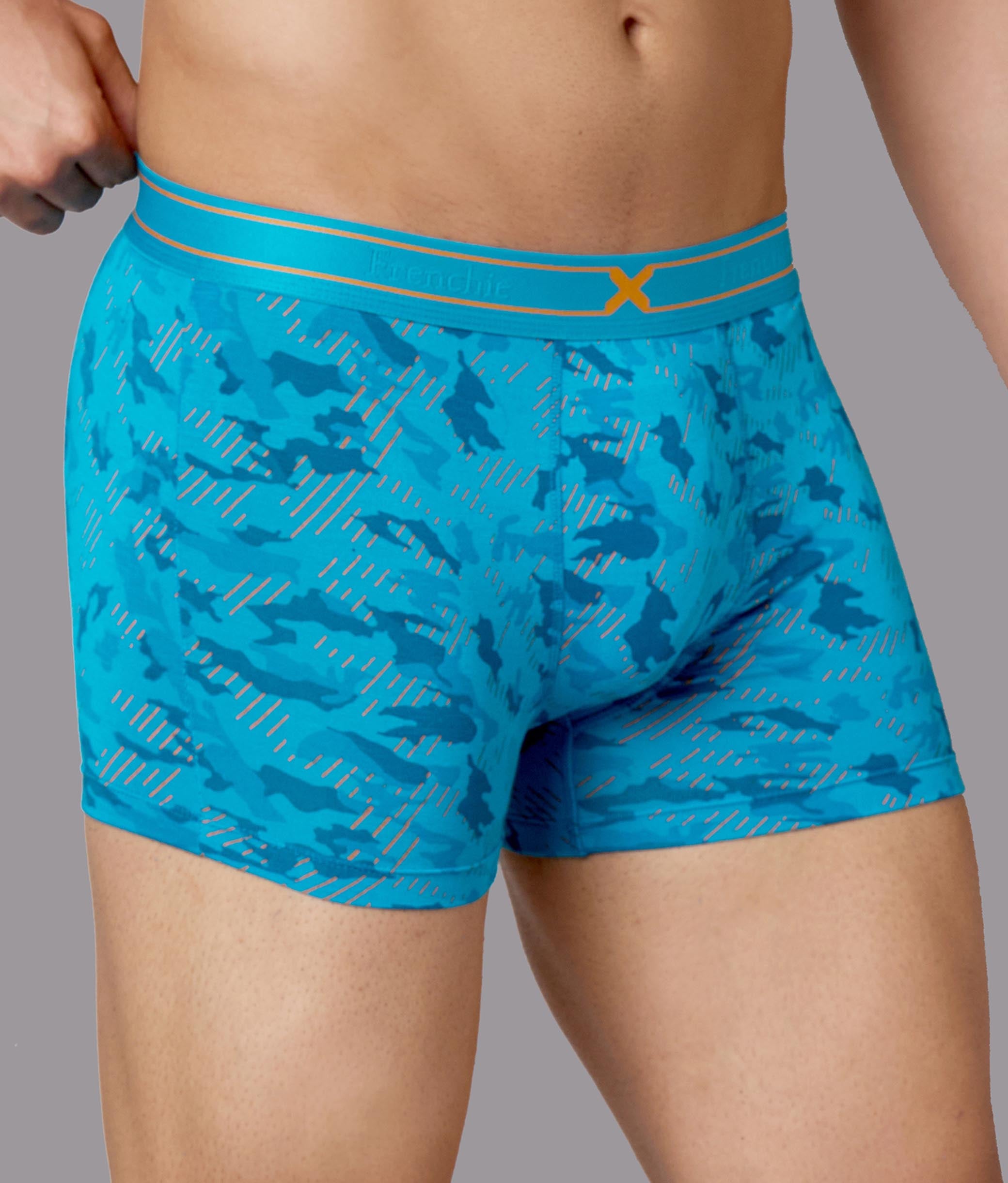 X-Rage Capri Breeze Camo Print Micro Modal Trunks