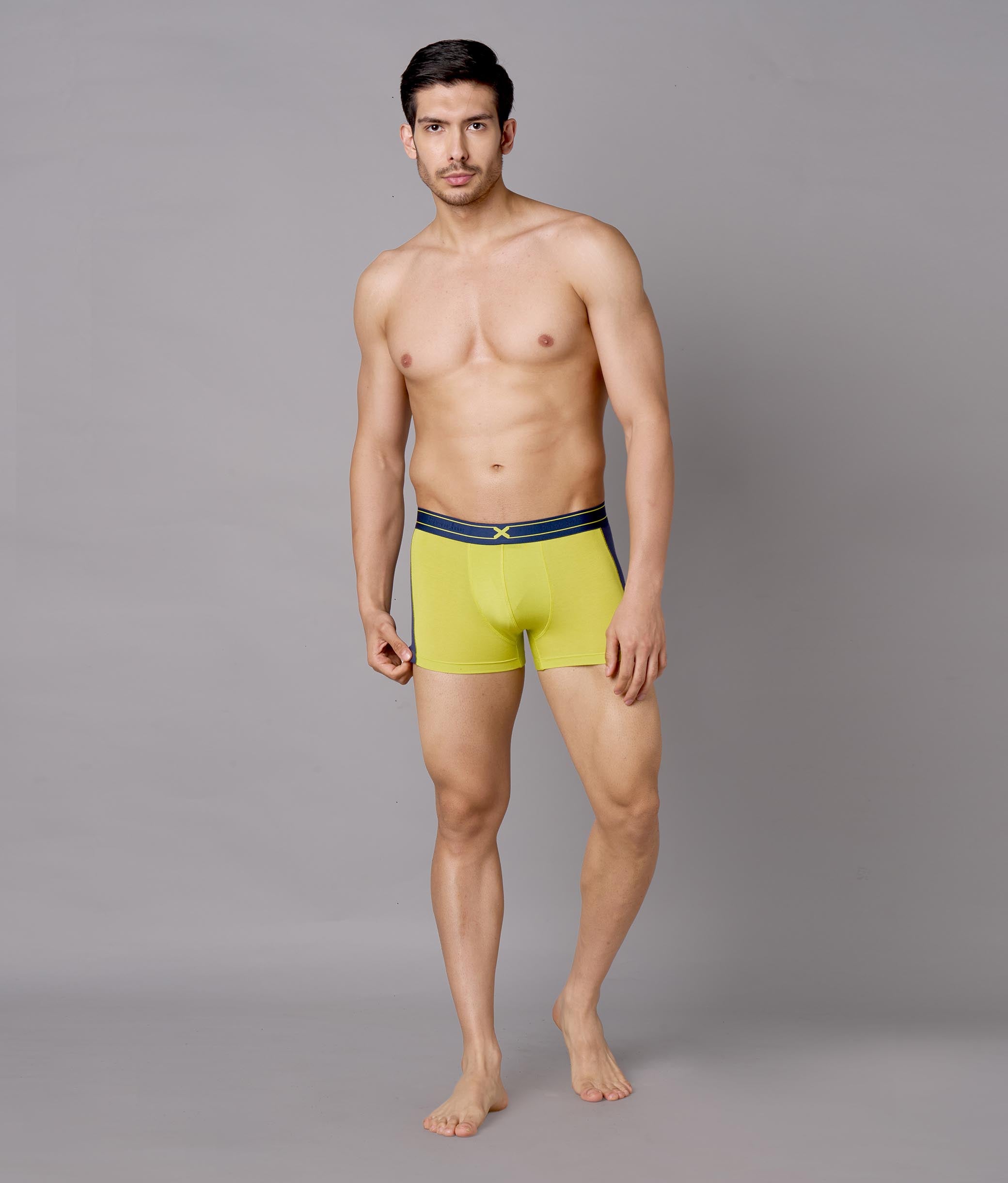 X-Groove Lime Punch Micro Modal Trunks