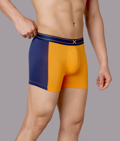 X-Groove Solid Turmeric Micro Modal Trunks