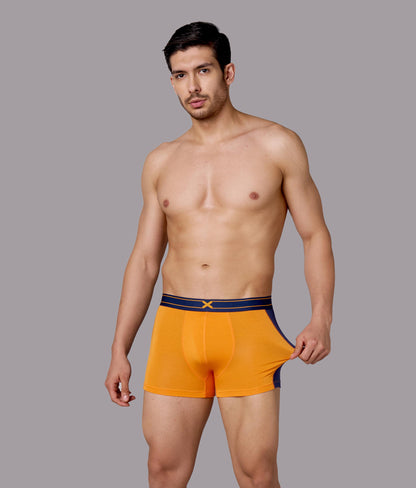 X-Groove Solid Turmeric Micro Modal Trunks