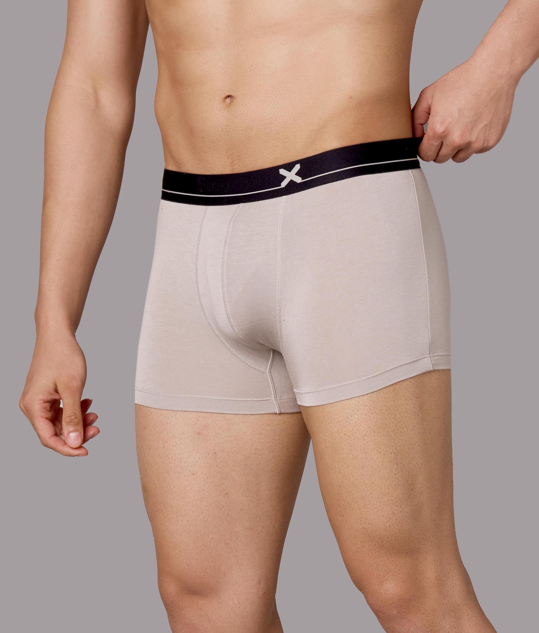 X-Lows String Grey Micro Modal Trunks