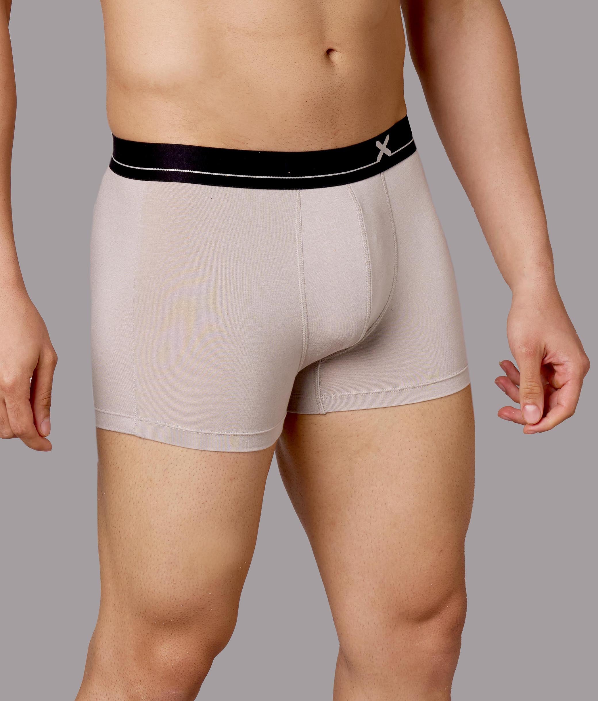 X-Lows String Grey Micro Modal Trunks