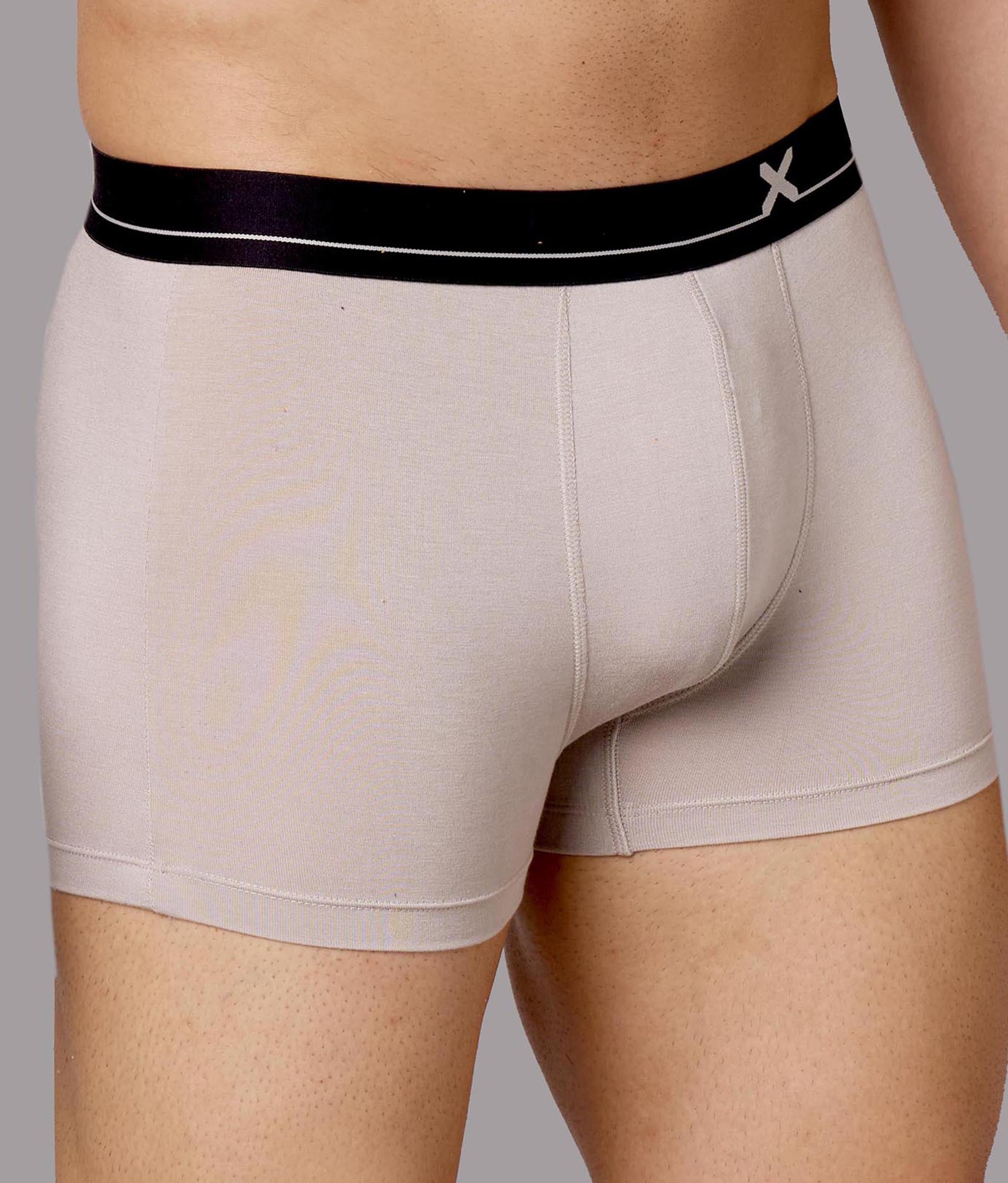 X-Lows String Grey Micro Modal Trunks