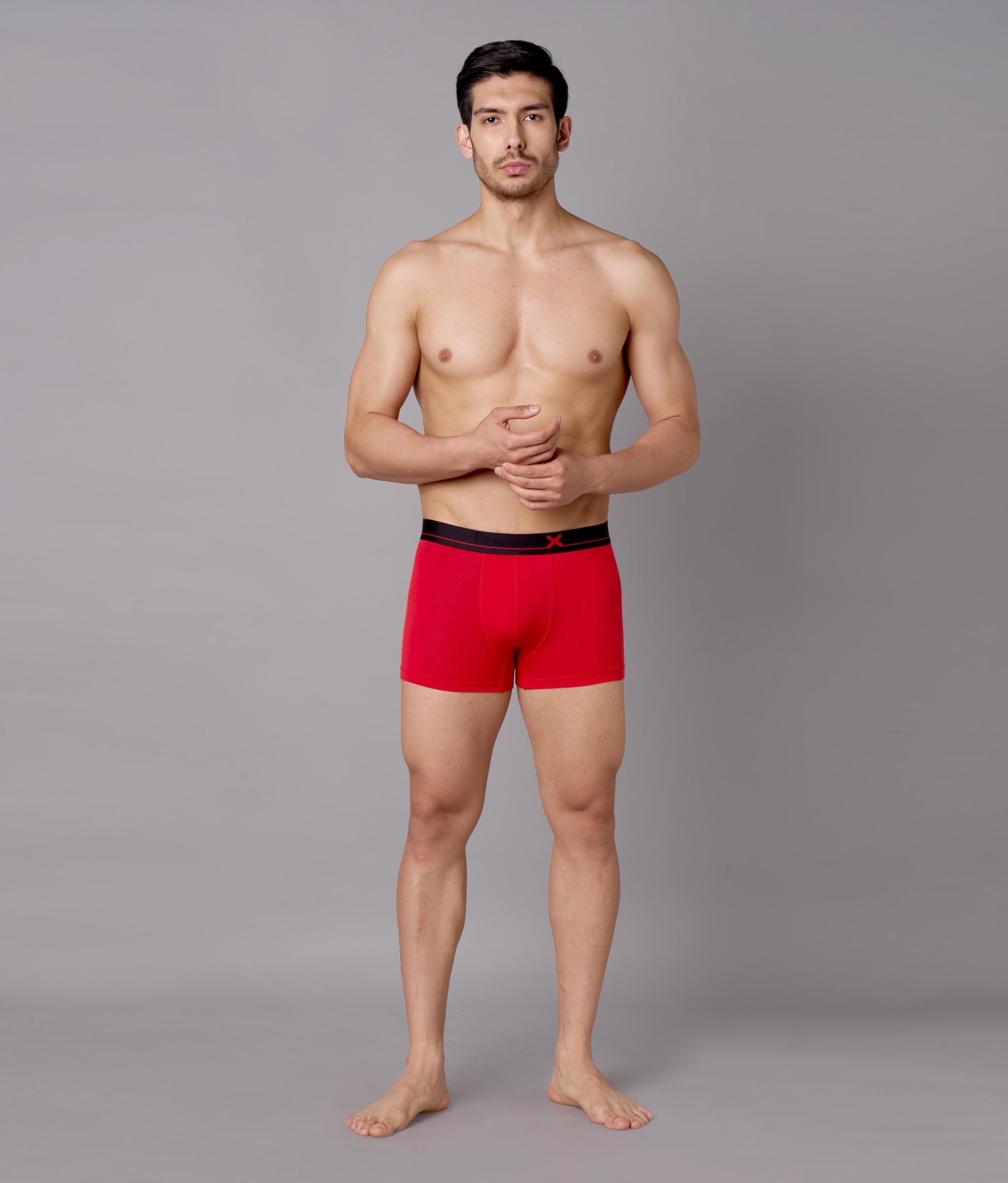 X-Lows Adrenaline Red Micro Modal Trunks