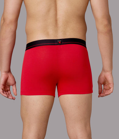 X-Lows Adrenaline Red Micro Modal Trunks