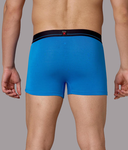 X-Lows Solid Micro Modal Trunks - French Blue