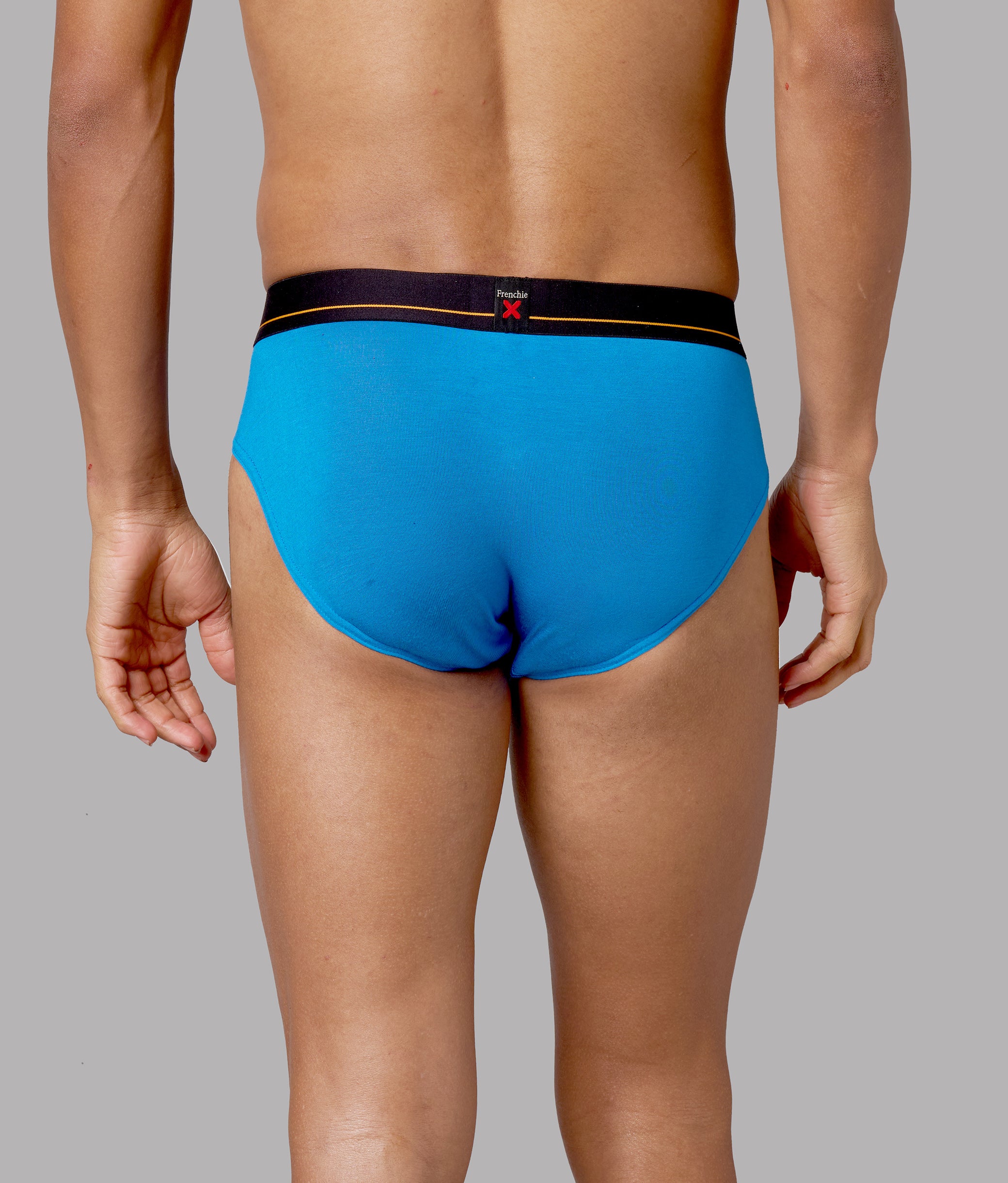 X-Drip Solid French Blue Micro Modal Briefs