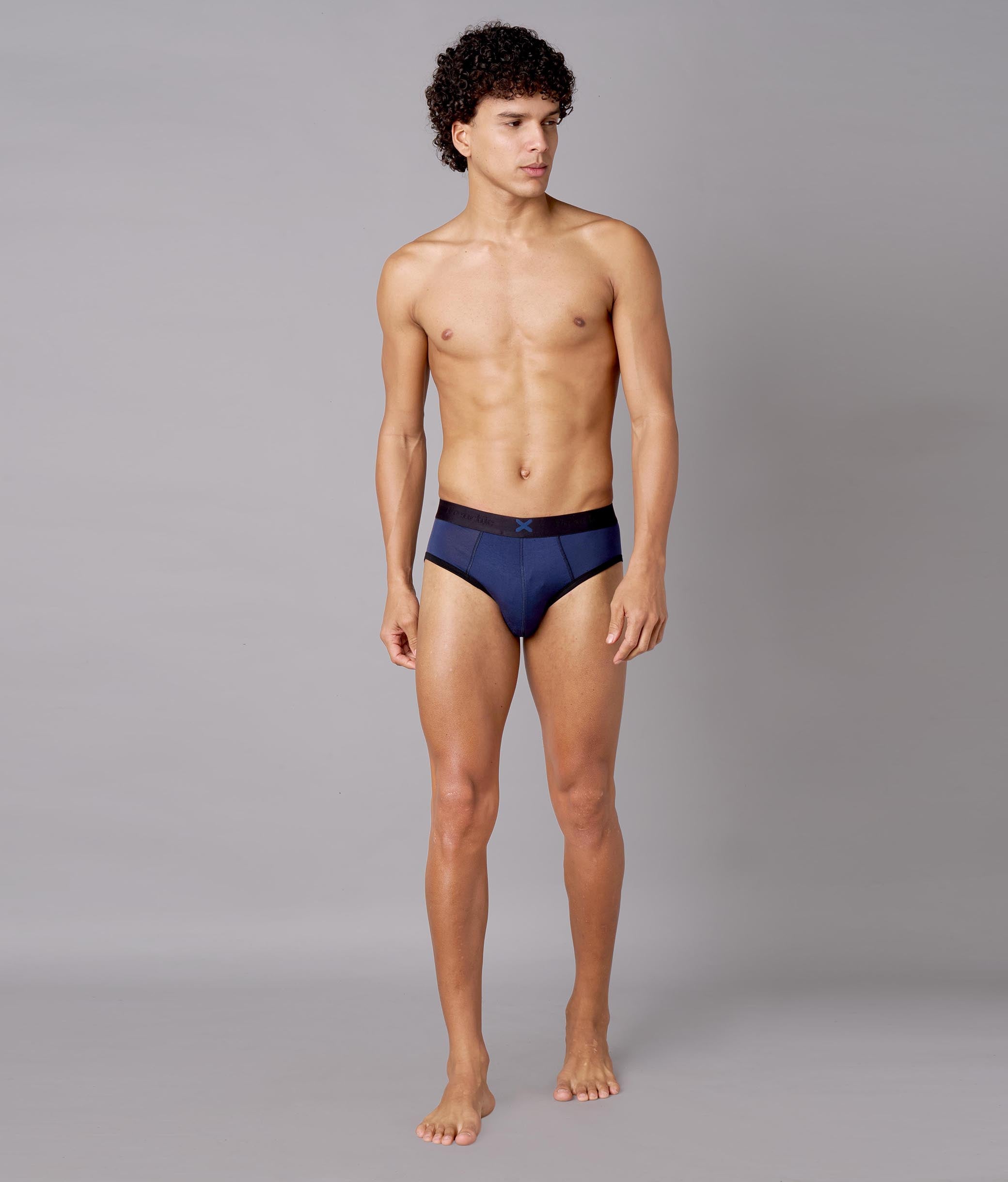 X-Hype Pageant Blue Tencel Micro Modal Briefs