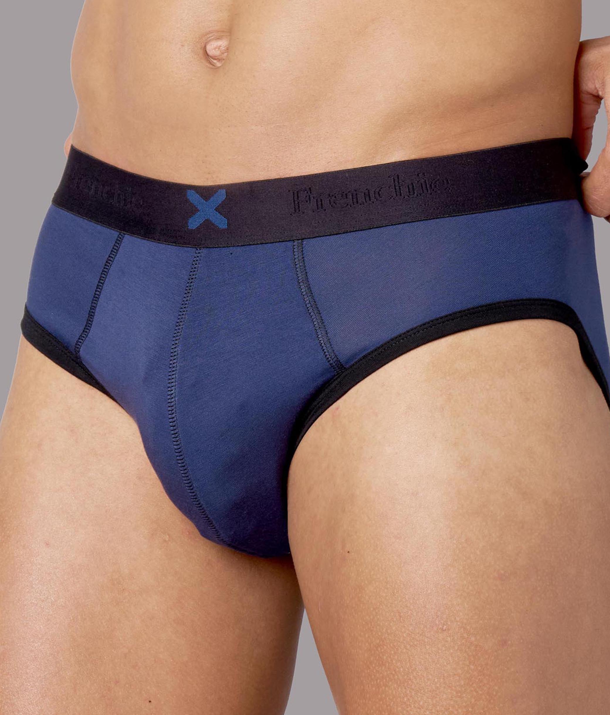 X-Hype Pageant Blue Tencel Micro Modal Briefs