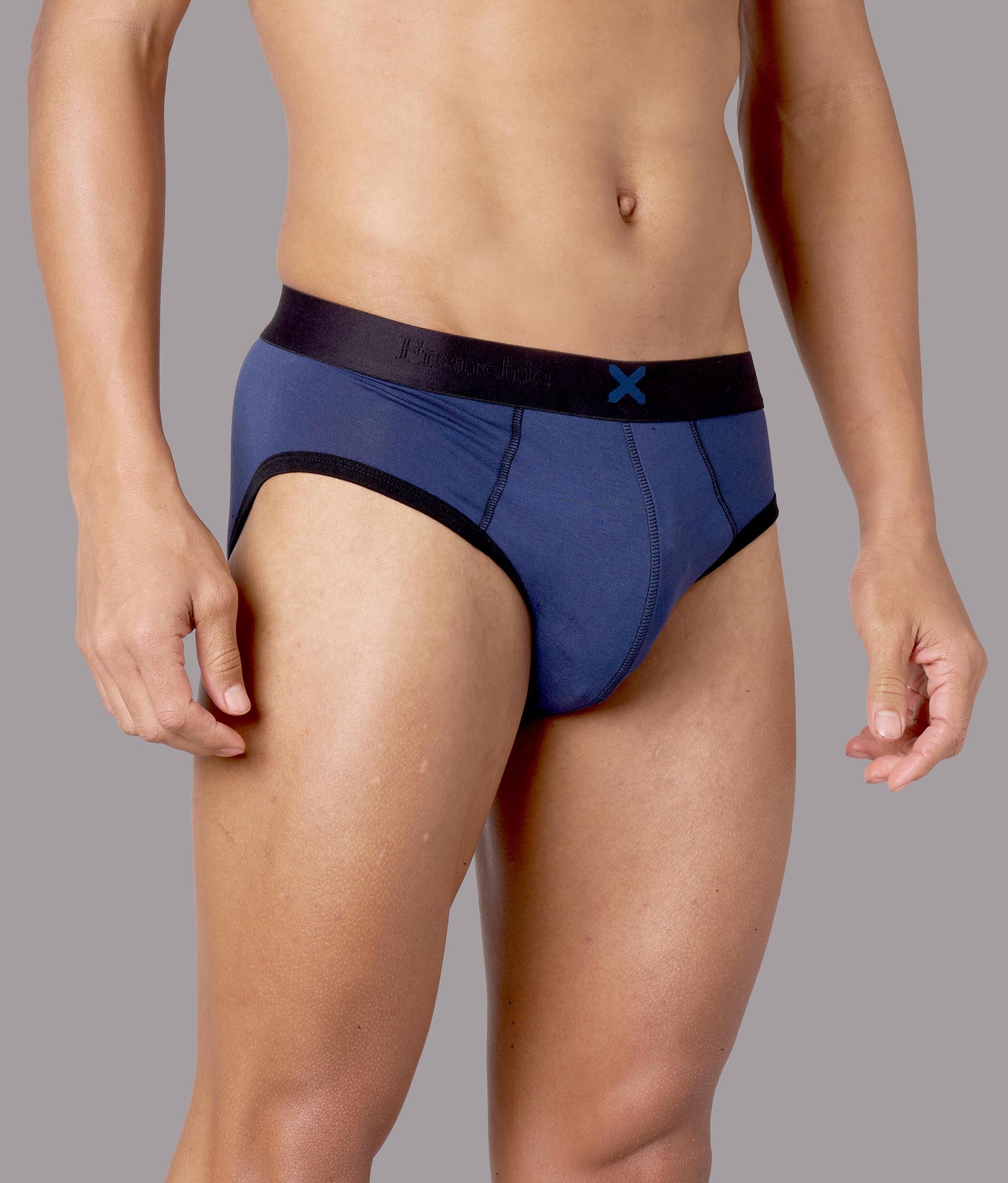 X-Hype Pageant Blue Tencel Micro Modal Briefs