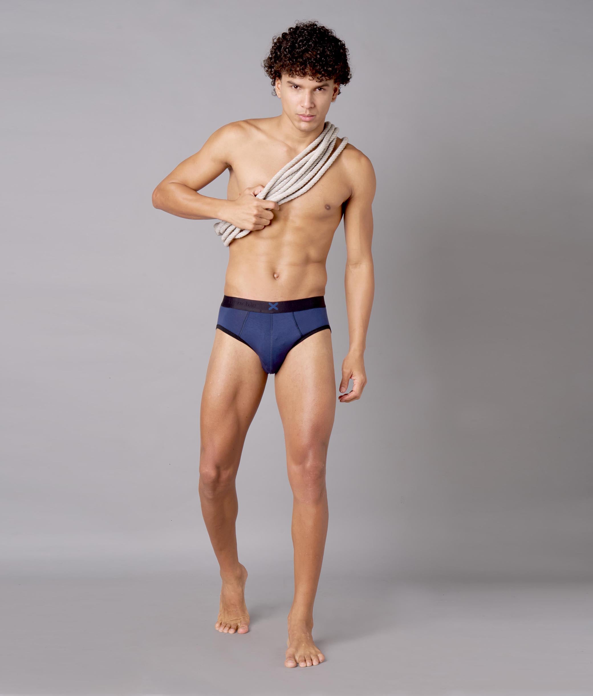 X-Hype Pageant Blue Tencel Micro Modal Briefs