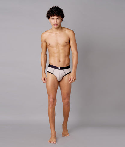 X-Hype String Grey Tencel Micro Modal Briefs