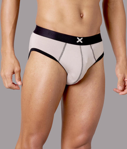 X-Hype String Grey Tencel Micro Modal Briefs