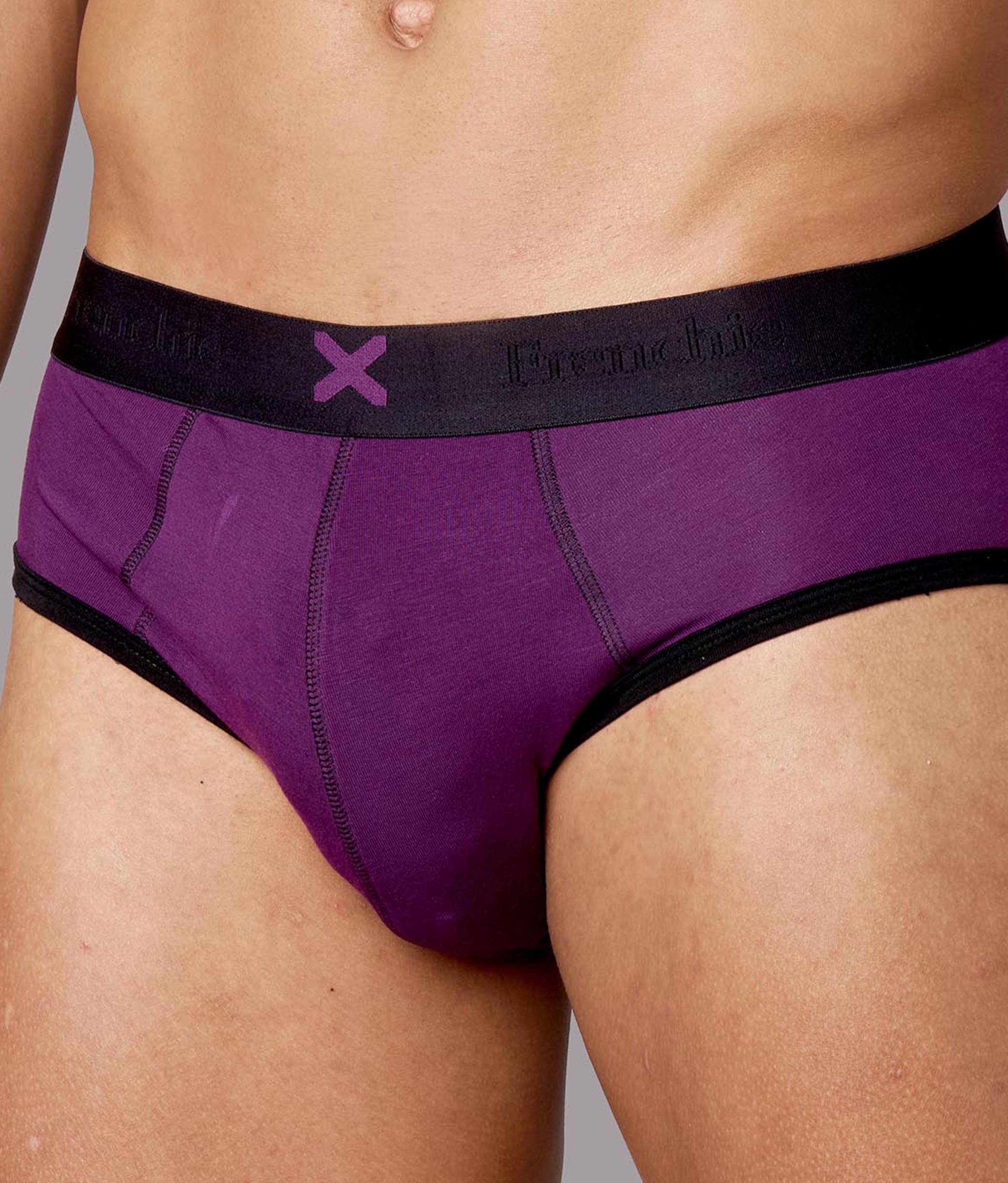 X-Hype Purple Heart Tencel Micro Modal Briefs