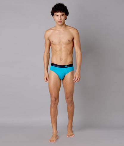 X-Lows Solid Capri Breeze Micro Modal Briefs