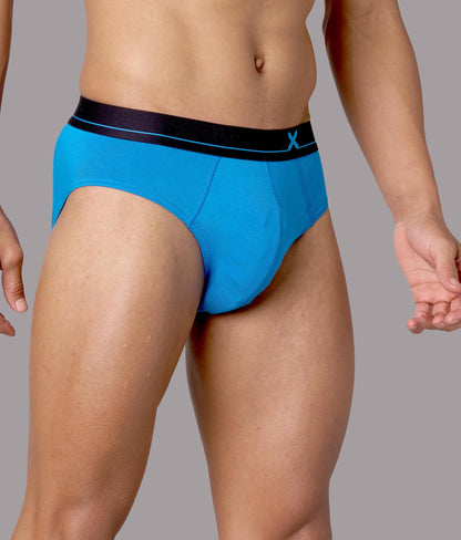 X-Lows French Blue Micro Modal Briefs