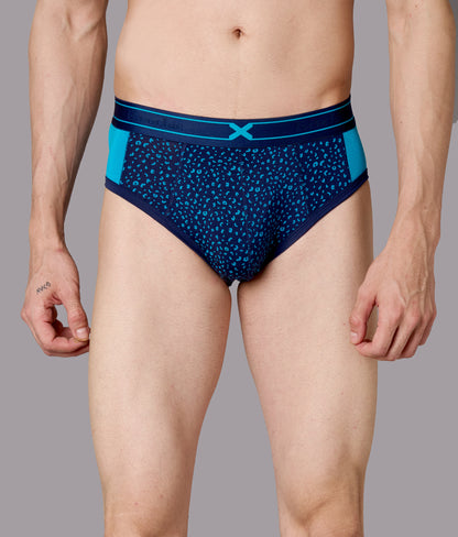 X-LIT Capri Breeze Leopard Print Micro Modal Briefs