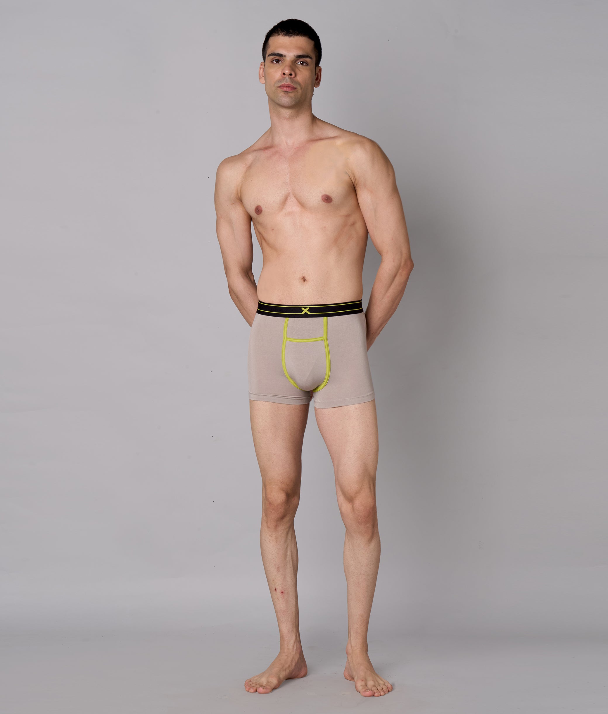 X-Rizz String Grey Micro Modal Trunks