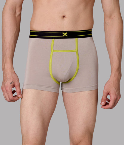 X-Rizz String Grey Micro Modal Trunks