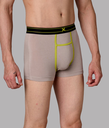 X-Rizz String Grey Micro Modal Trunks