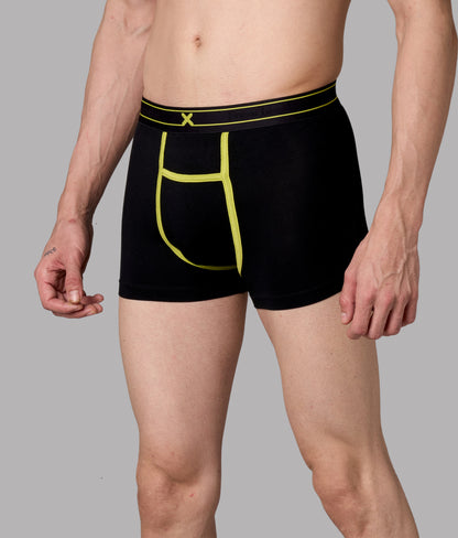 X-Rizz Black Micro Modal Trunks