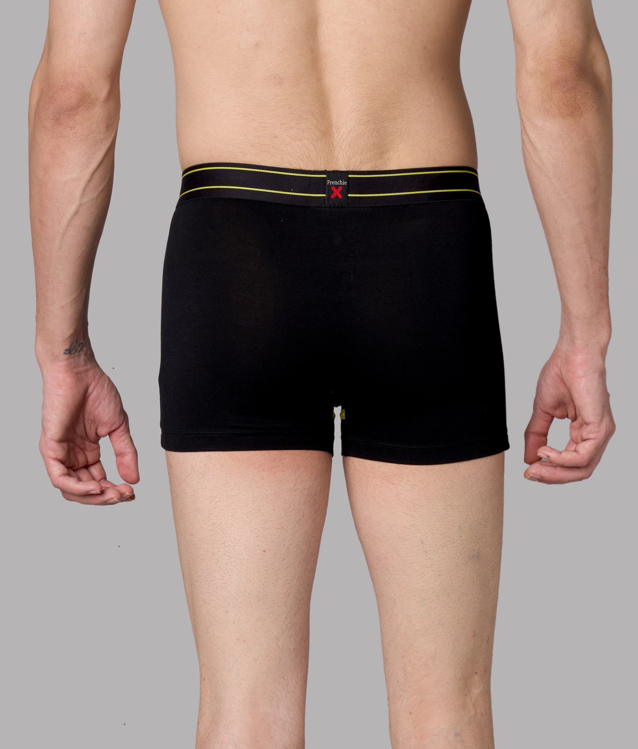 X-Rizz Black Micro Modal Trunks