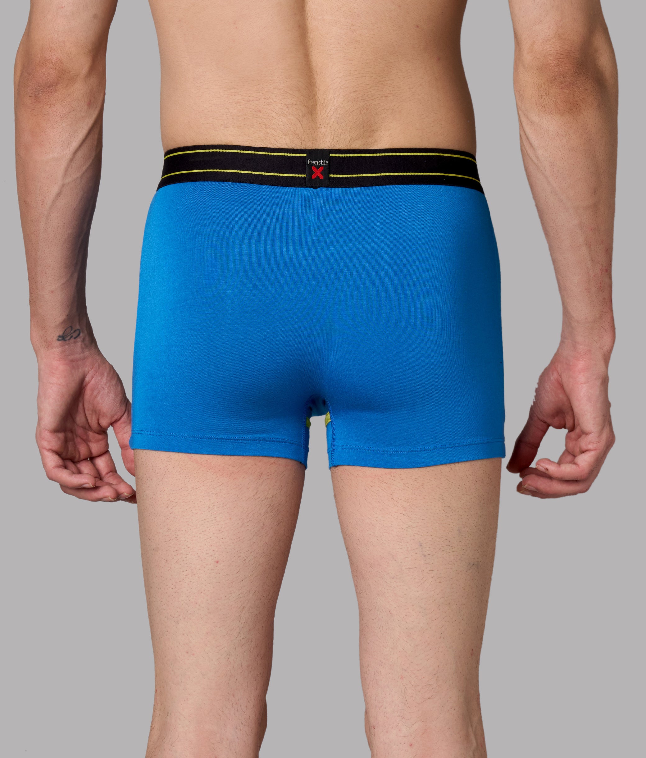 X-Rizz French Blue Micro Modal Trunks