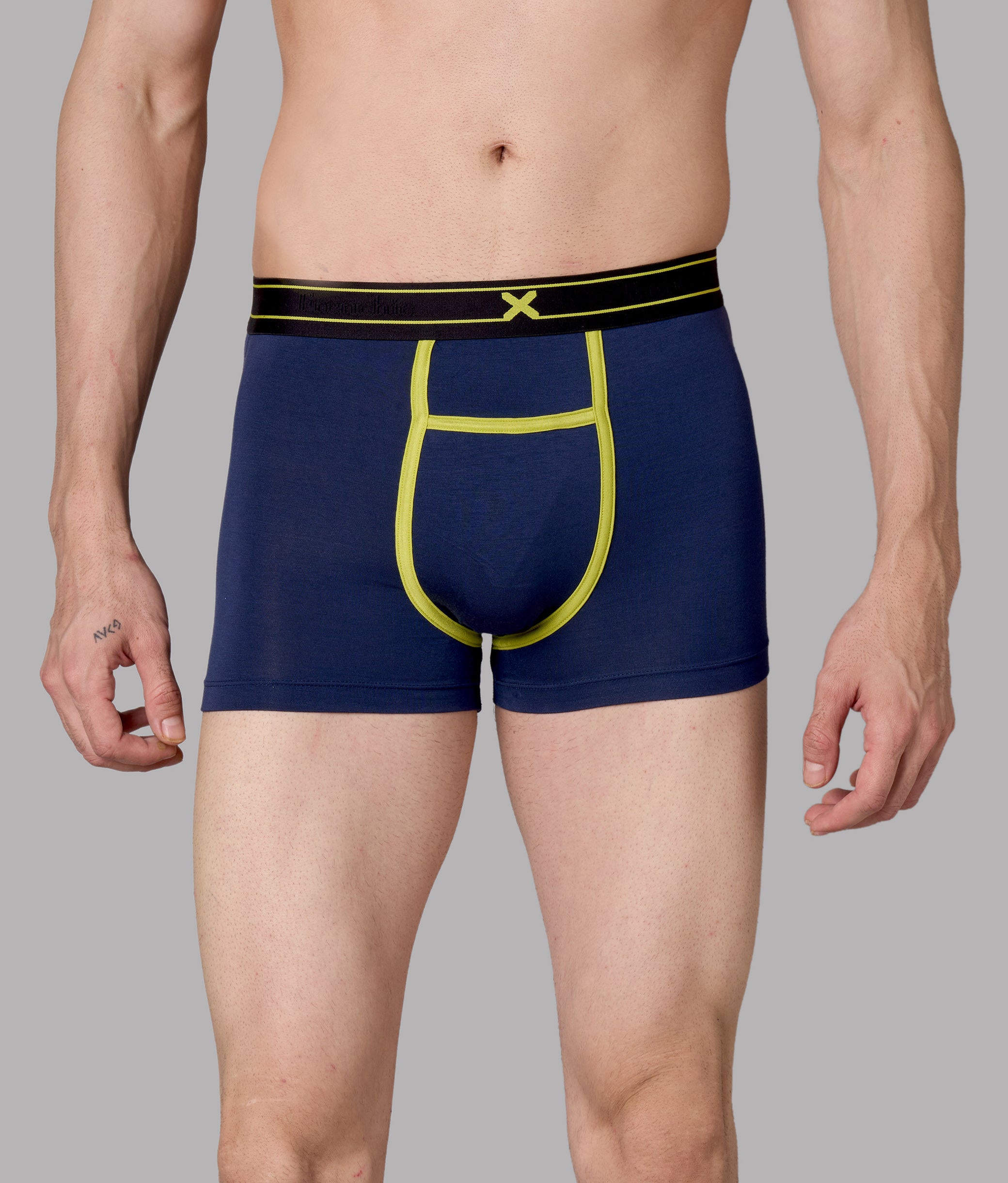 X-Rizz Pageant Blue Micro Modal Trunks