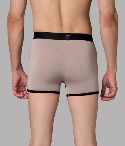 X-Hype Solid String Grey Micro Modal Trunks