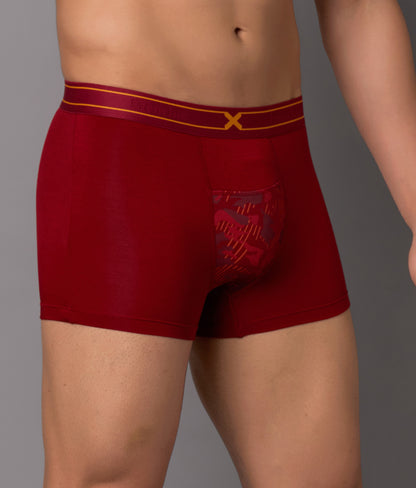 X-Sin | Cloud Soft Biking Red Micro Modal Trunks