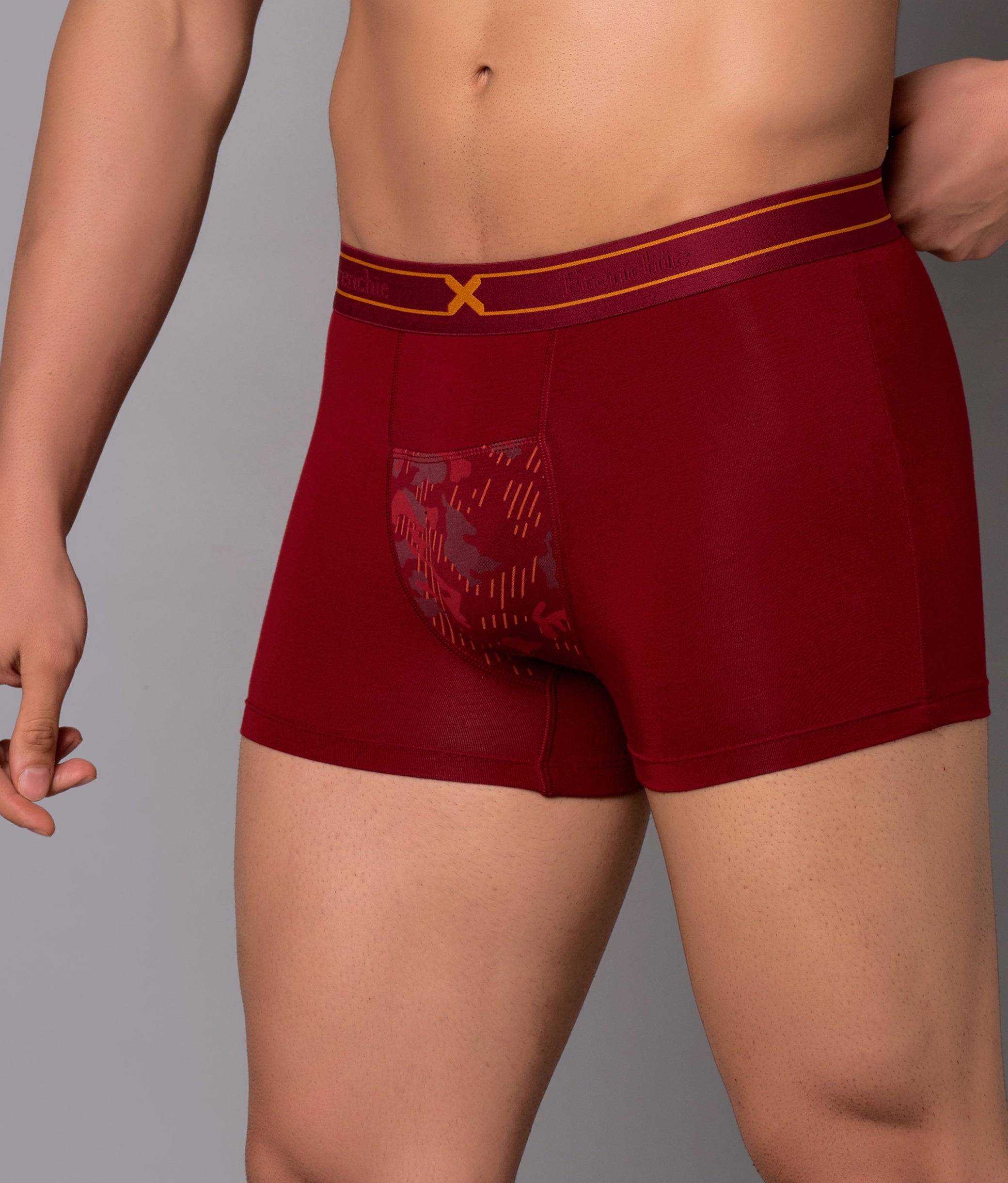 X-Sin | Cloud Soft Biking Red Micro Modal Trunks