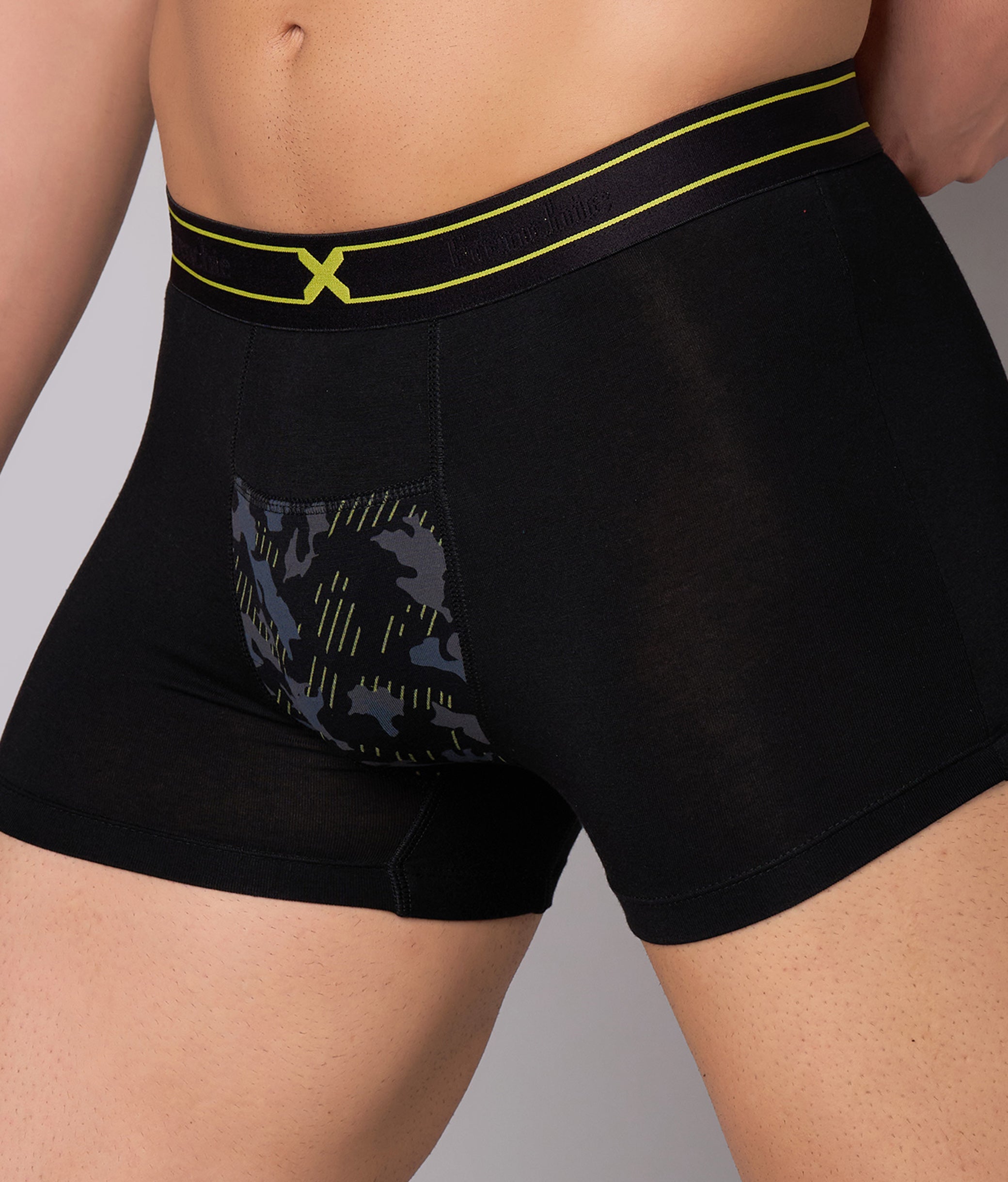 X-Sin | Cloud Soft Black Micro Modal Trunks