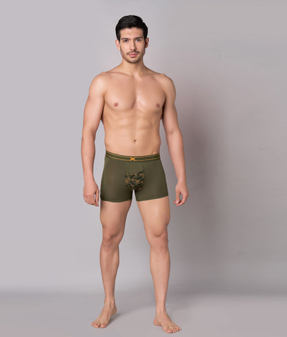 X-Sin | Cloud Soft Beetle Olive Micro Modal Trunks