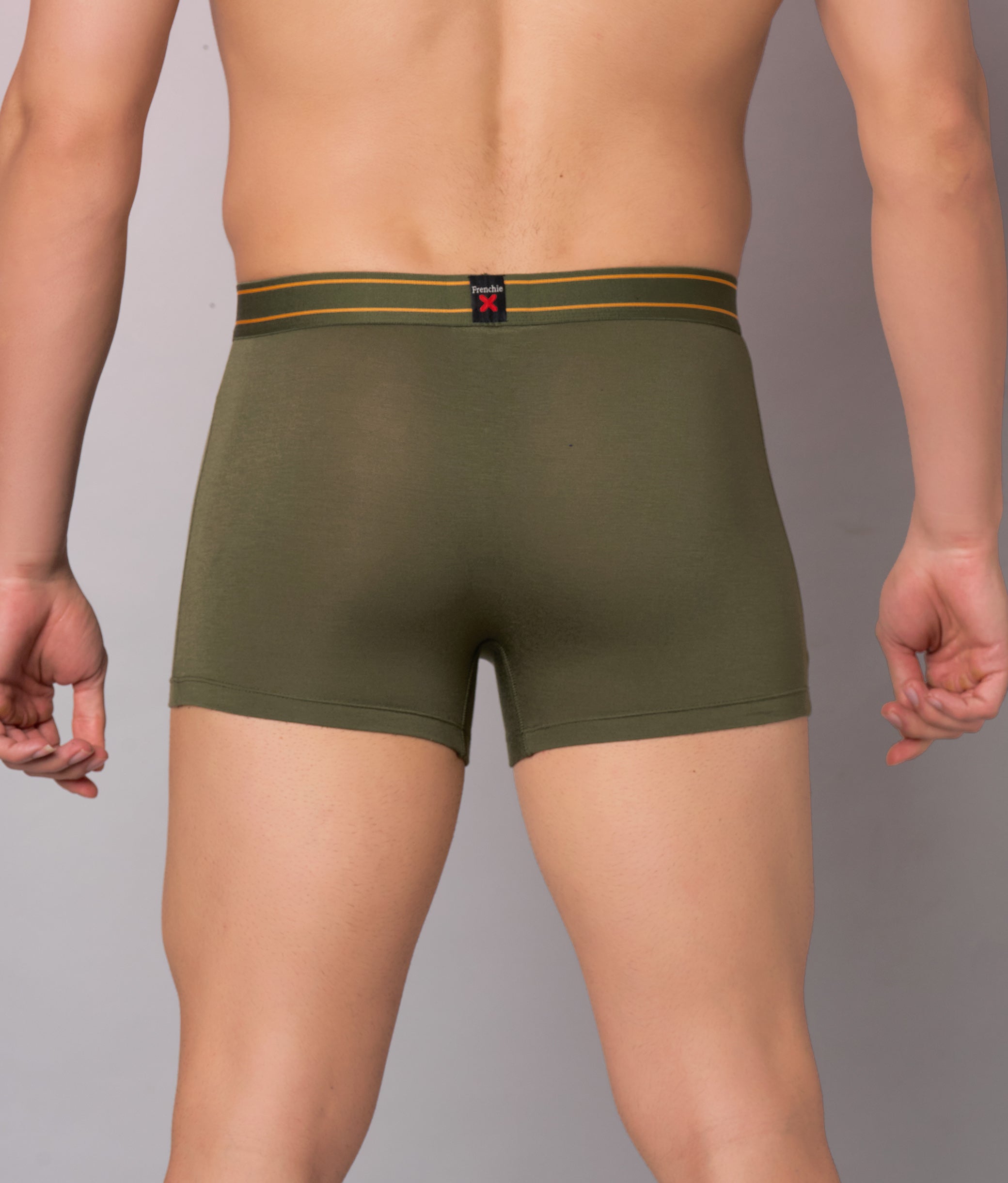 X-Sin | Cloud Soft Beetle Olive Micro Modal Trunks