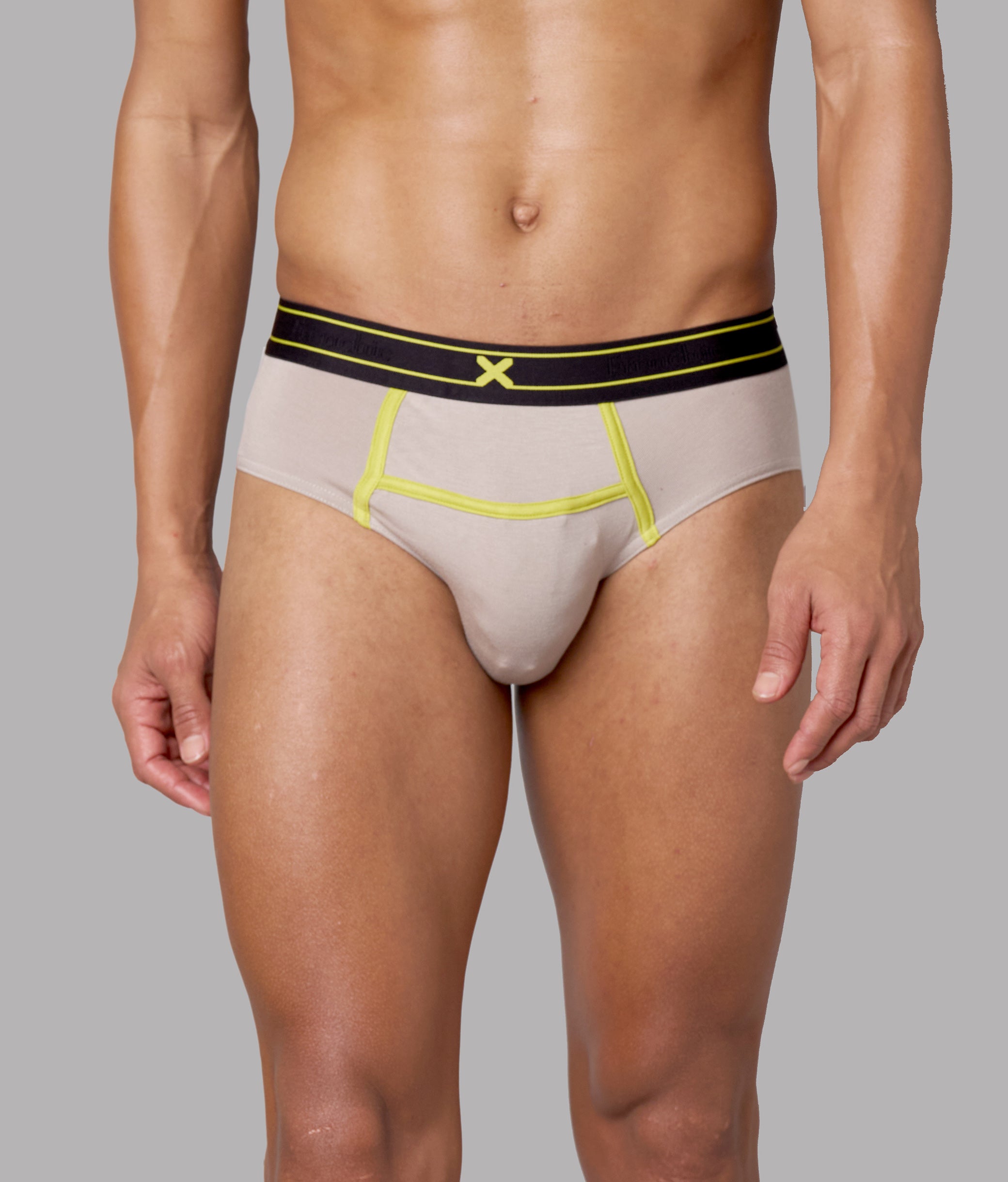 X-Rizz String Grey Micro Modal Briefs