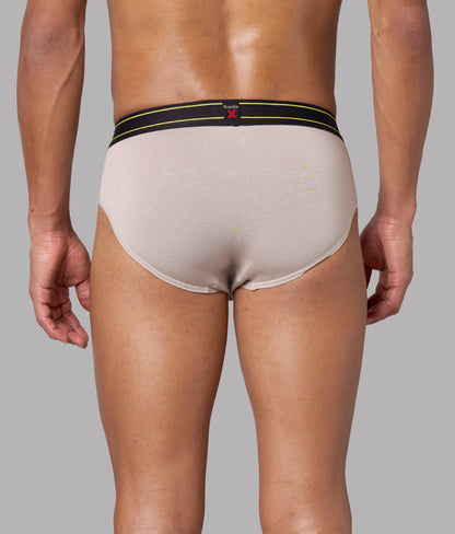 X-Rizz String Grey Micro Modal Briefs